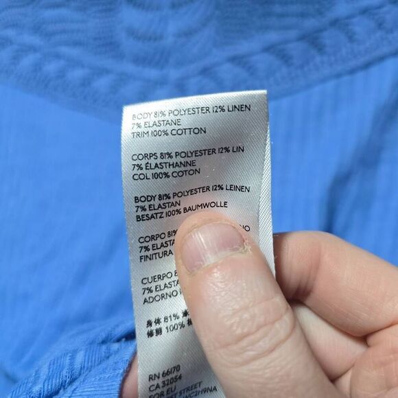 Free People FP Colette Top Celendula Blue - Picture 8 of 8